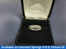 Ring - Engagement Set - White Gold 14k (.585) 5.2 grams Size 5.5