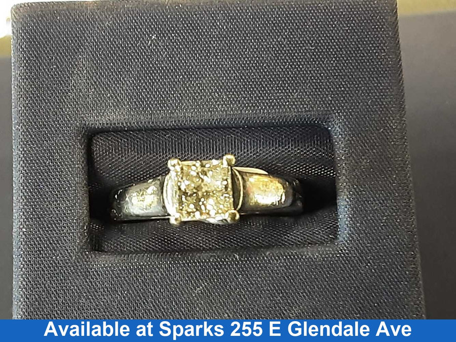 Women's Ring - Solitaire - Platinum 7.2 grams Size 20