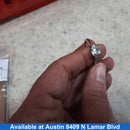 Women's Ring - Solitaire - White Gold 10k (.417) 1.7 grams Size 9