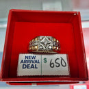 Men's Ring - Yellow Gold 10k (.417) 6.9 grams Size 11.5