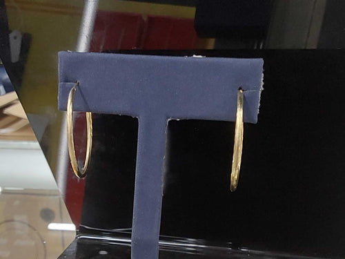 Bangle Earrings - Yellow Gold 14k (.585) 1.3 grams