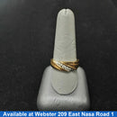 Ring - Wedding Band - Yellow Gold 10k (.417) 6 grams Size 10.5