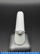 Women's Ring - White Gold 10k (.417) 4.1 grams Size 9