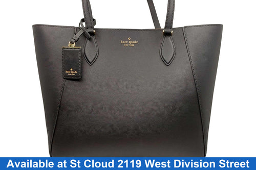 Kate Spade New York Poppy Large Tote Black Purse / Handbag