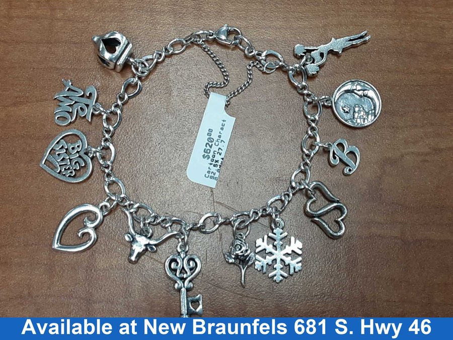 Bracelet - Silver 27.7 grams 4 inch