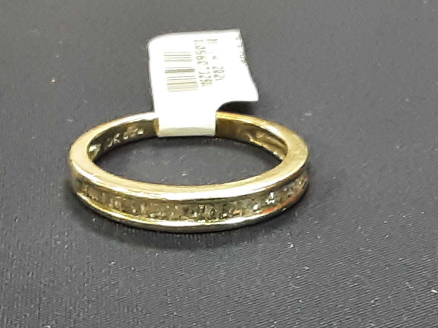 Ring - Wedding Band - White Gold 10k (.417) 2.5 grams Size 7
