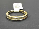 Ring - Wedding Band - White Gold 10k (.417) 2.5 grams Size 7