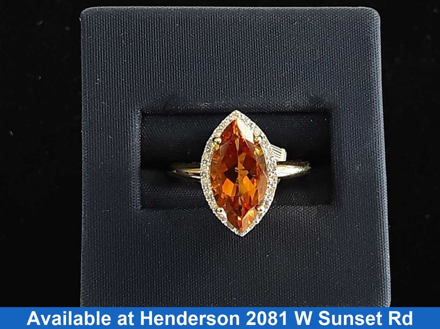 Women's Ring - Yellow Gold 14k (.585) 3.7 grams Size 6.5