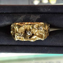 Women's Ring - Yellow Gold 10k (.417) 5.1 grams Size 10