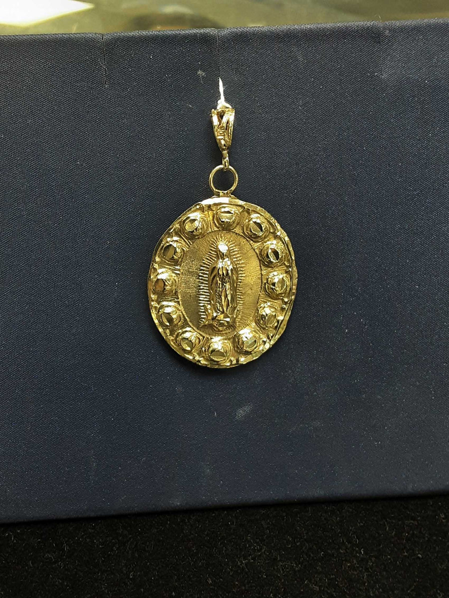 Religious Pendant - Yellow Gold 10k (.417) 8.7 grams