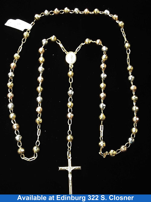 Bead Chain - Yellow Gold 10k (.417) 36.3 grams 12 inch