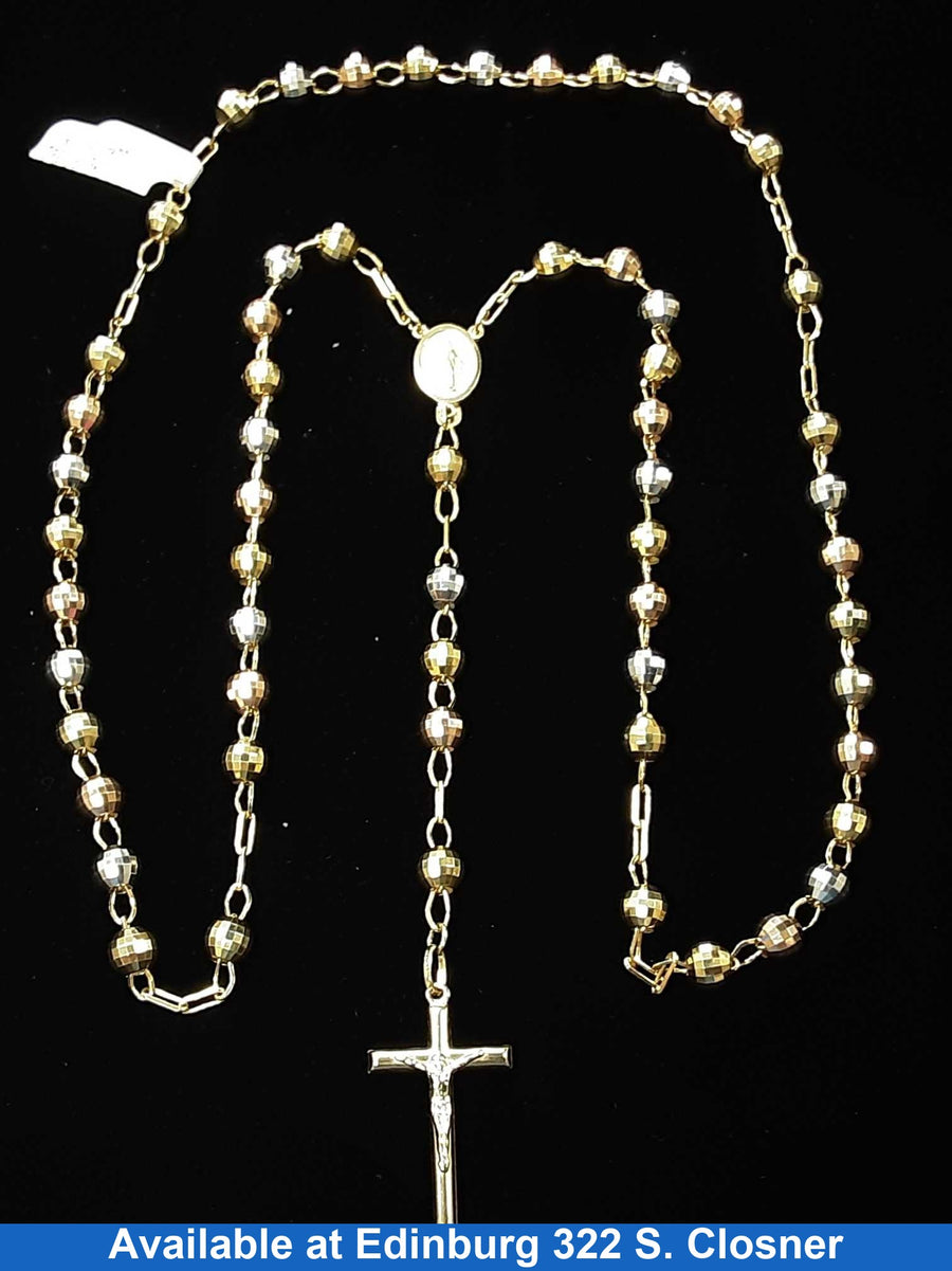 Bead Chain - Yellow Gold 10k (.417) 36.3 grams 12 inch