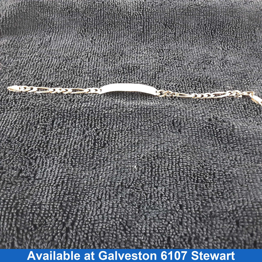 ID Bracelet - Yellow Gold 14k (.585) 8.7 grams 7 inch