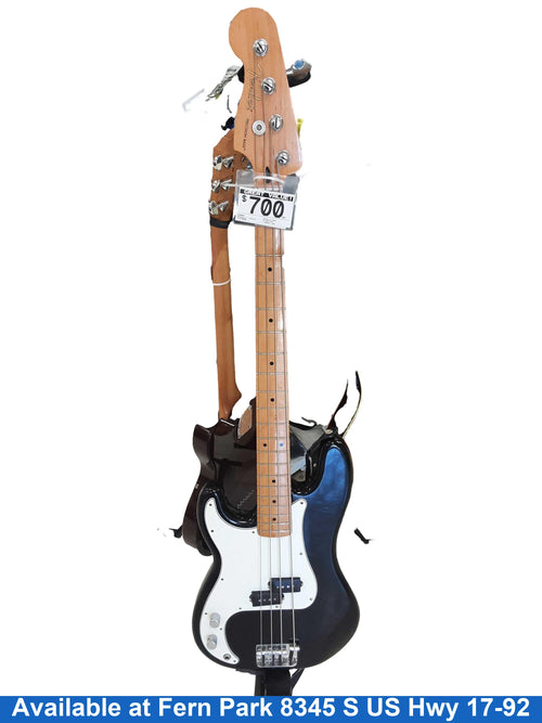 Fender Pression Bass Black Bass Guitar