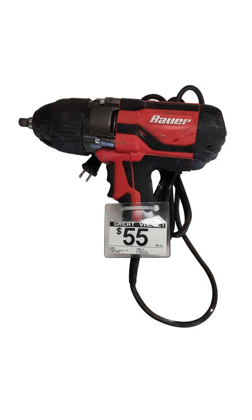 Bauer 1882e-b Red Corded Impact Drill