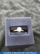Ring - Engagement Set - Yellow Gold 14k (.585) 1.7 grams Size 6