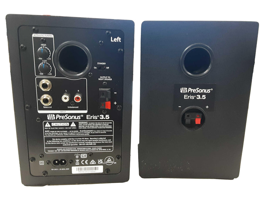 Presonus Eris 3.5 Black Bookshelf Speaker
