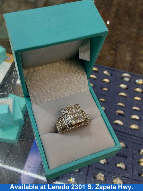 Women's Ring - White Gold 14k (.585) 7.7 grams Size 20