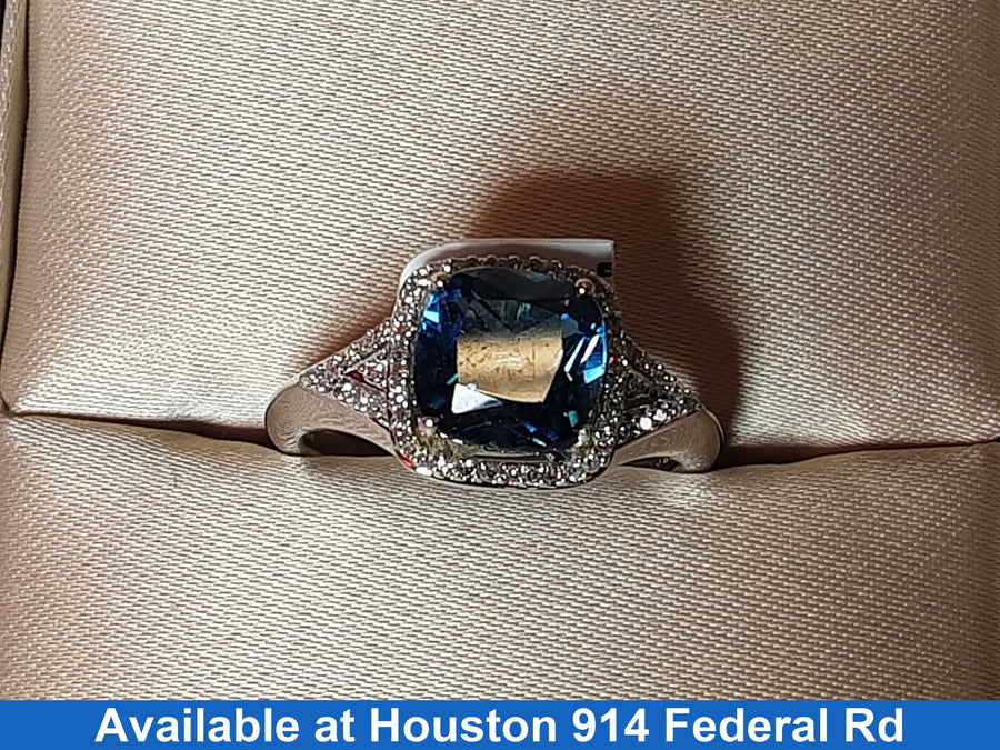 Women's Ring - White Gold 14k (.585) 5.8 grams Size 8