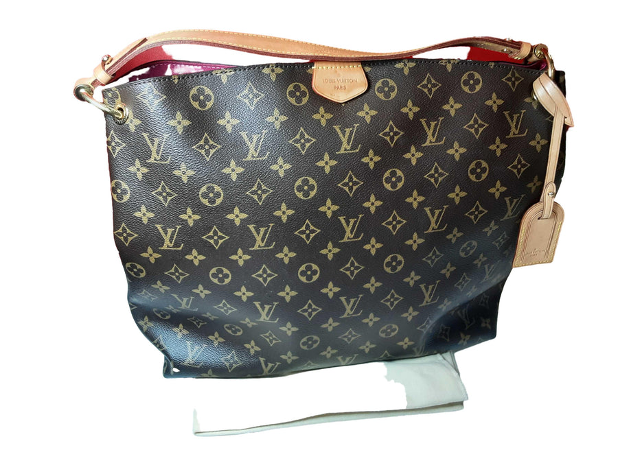 Louis Vuitton Graceful Brown Purse / Handbag