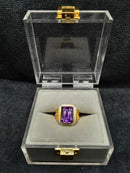 Men's Amethyst Ring