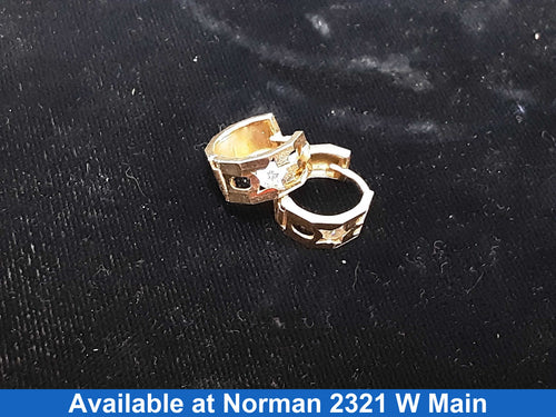 Bangle Earrings - Yellow Gold 14k (.585) 2.6 grams
