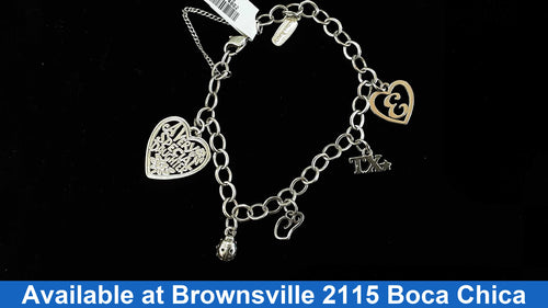 Cable Bracelet - Silver 16.1 grams 8 inch