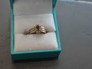 Women's Ring - Yellow Gold 14k (.585) 3.2 grams Size 4