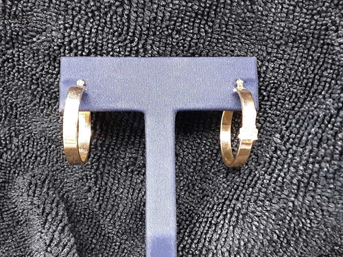 Bangle Earrings - Yellow Gold 14k (.585) 2.2 grams