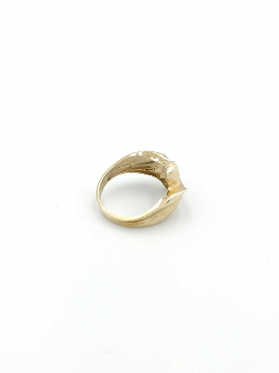 Women's Ring - Yellow Gold 10k (.417) 4.1 grams Size 20