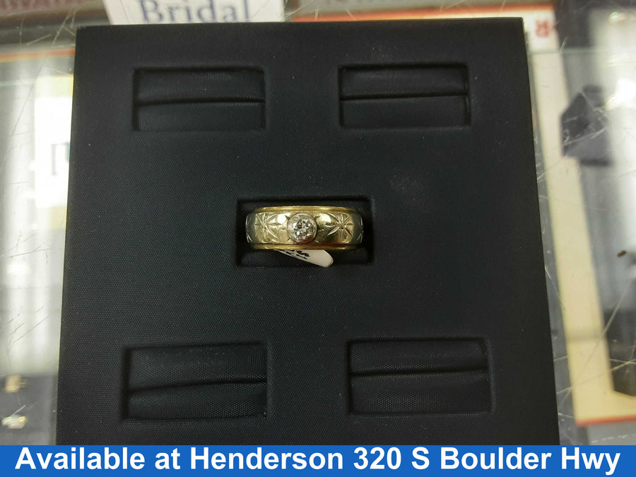 Men's Ring - White Gold 14k (.585) 6.4 grams Size 7