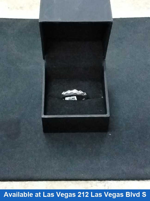 Women's Ring - Anniversary - White Gold 14k (.585) 3.6 grams Size 20