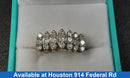 Women's Ring - Yellow Gold 10k (.417) 3.4 grams Size 8