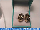 Hoop Earrings - Yellow Gold 14k (.585) 4.1 grams