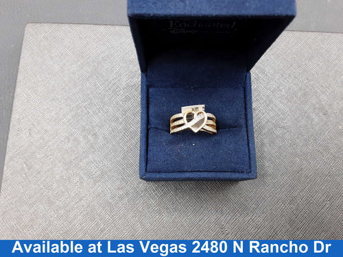 Women's Ring - Yellow Gold 14k (.585) 2.9 grams Size 20