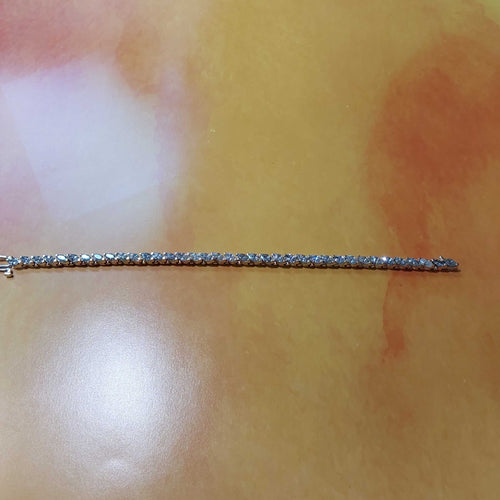 Tennis Bracelet - Yellow Gold 14k (.585) 18.9 grams 8 inch
