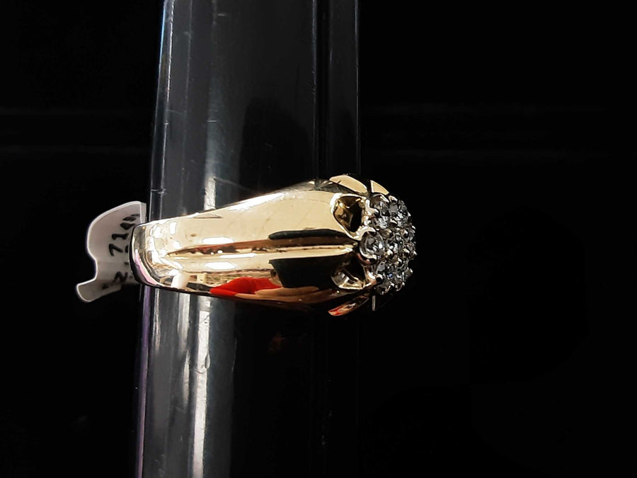 Men's Ring - Yellow Gold 14k (.585) 10 grams Size 11.5