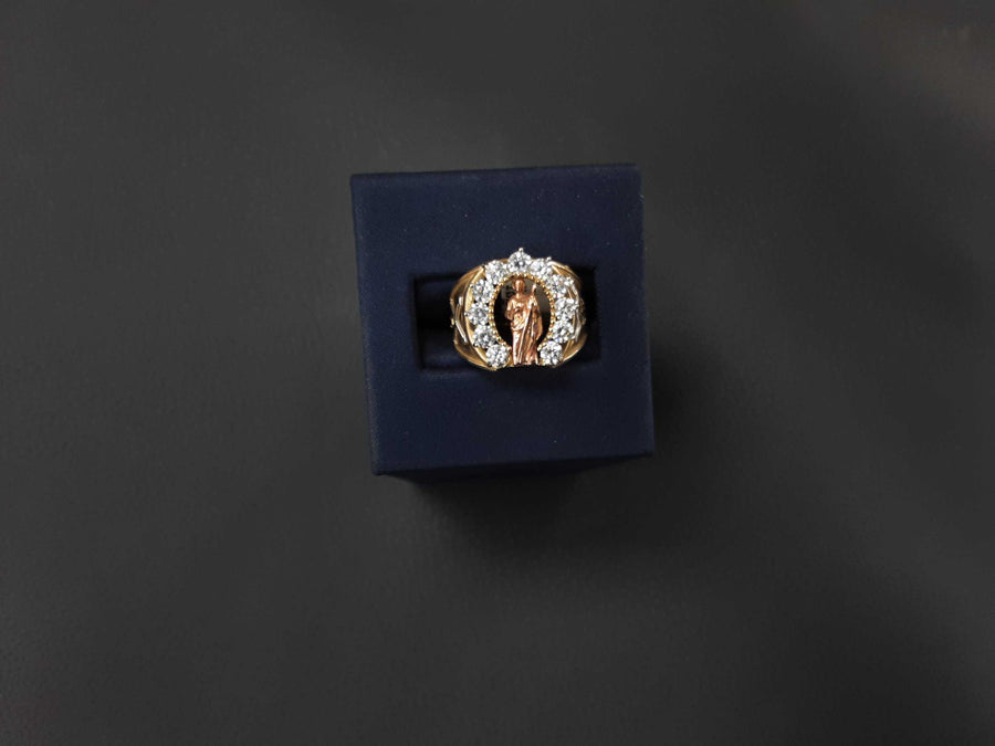 Men's Ring - Yellow Gold 10k (.417) 4 grams Size 7.5