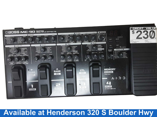 Boss Me-90 Black Analog Mixer