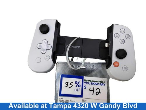 Sony Bb-02 White Gaming Controller