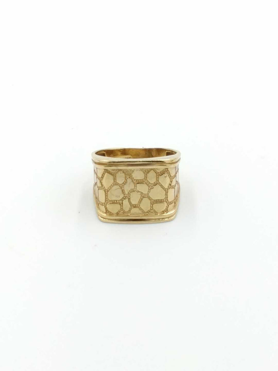 Men's Ring - Yellow Gold 10k (.417) 7 grams Size 9