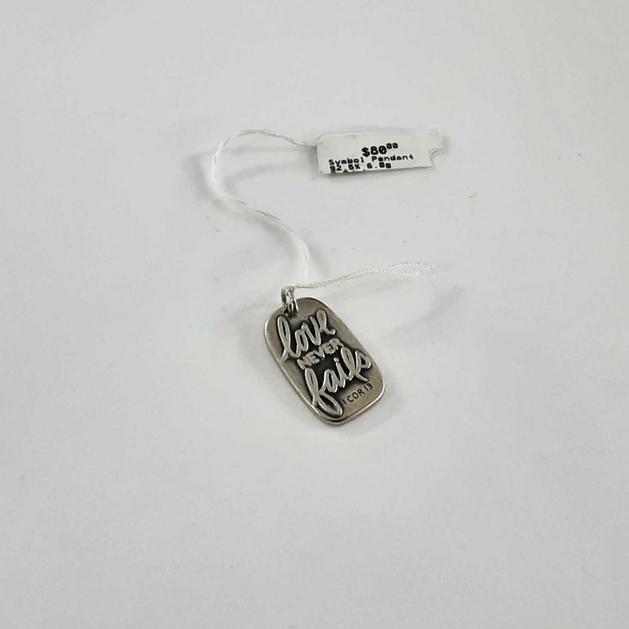Symbol Pendant - Silver 6 grams