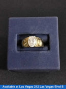 Men's Ring - Yellow Gold 18k (.750) 8 grams Size 20
