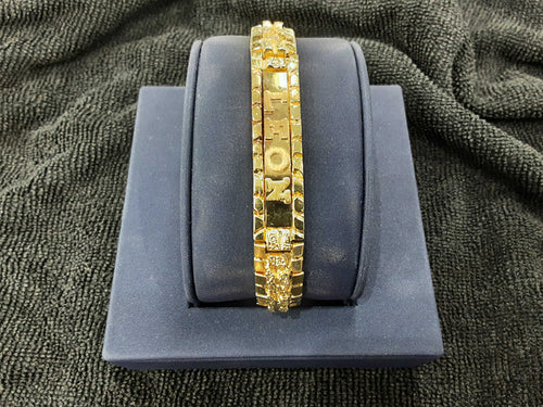 ID Bracelet - Yellow Gold 14k (.585) 45.6 grams 8 inch