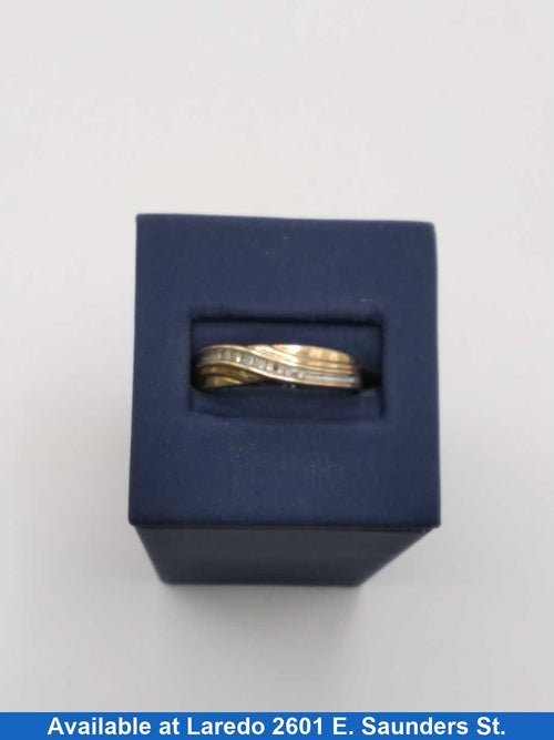 Ring - Wedding Band - Yellow Gold 10k (.417) 2.8 grams Size 11