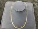 Cuban Link Chain - Yellow Gold 14k (.585) 6.8 grams 22 inch