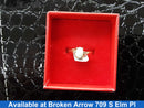 Women's Ring - Yellow Gold 10k (.417) 1.9 grams Size 20