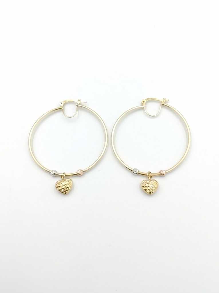 Bangle Earrings - Yellow Gold 14k (.585) 5 grams