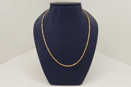 Rope Chain - Yellow Gold 10k (.417) 4.48 grams 26 inch