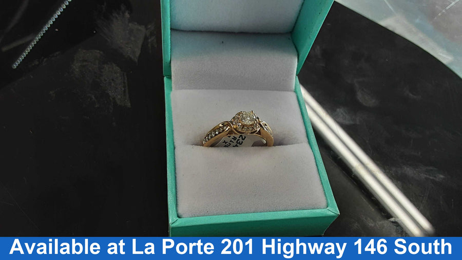Women's Ring - Rose Gold 14k (.585) 4 grams Size 6.5